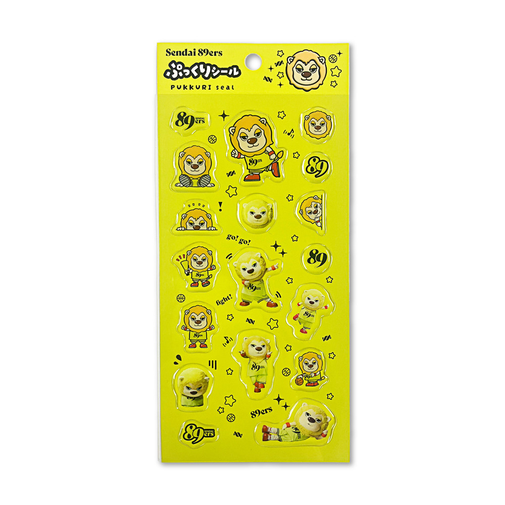 ティナのぷっくりシール 詳細画像 1カラー 1